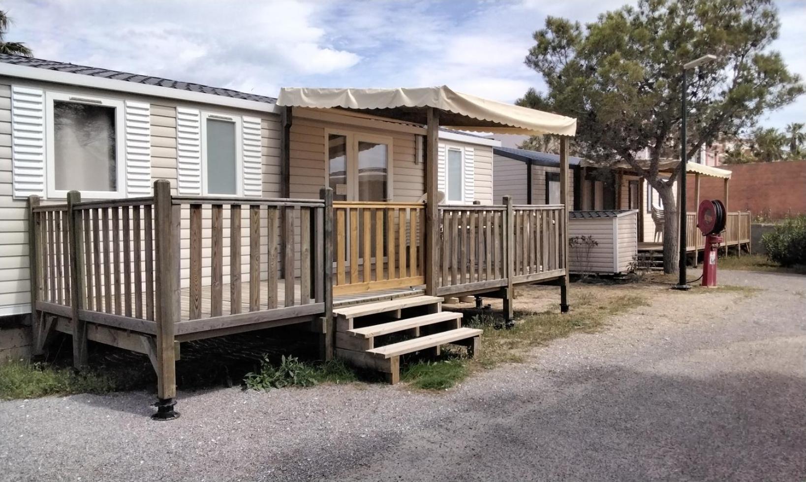 Mobile Home For You Canet-en-Roussillon Bagian luar foto