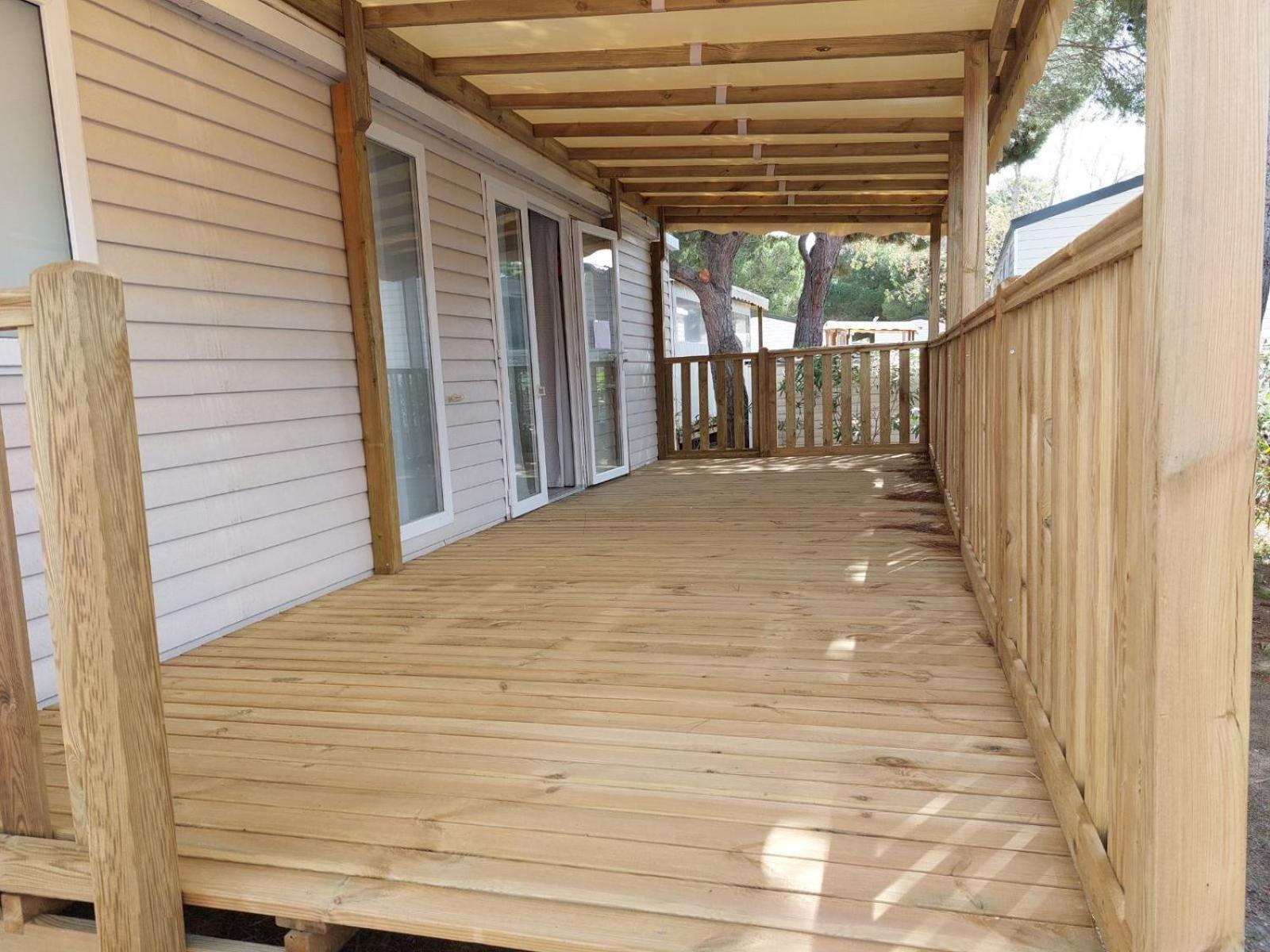 Mobile Home For You Canet-en-Roussillon Bagian luar foto
