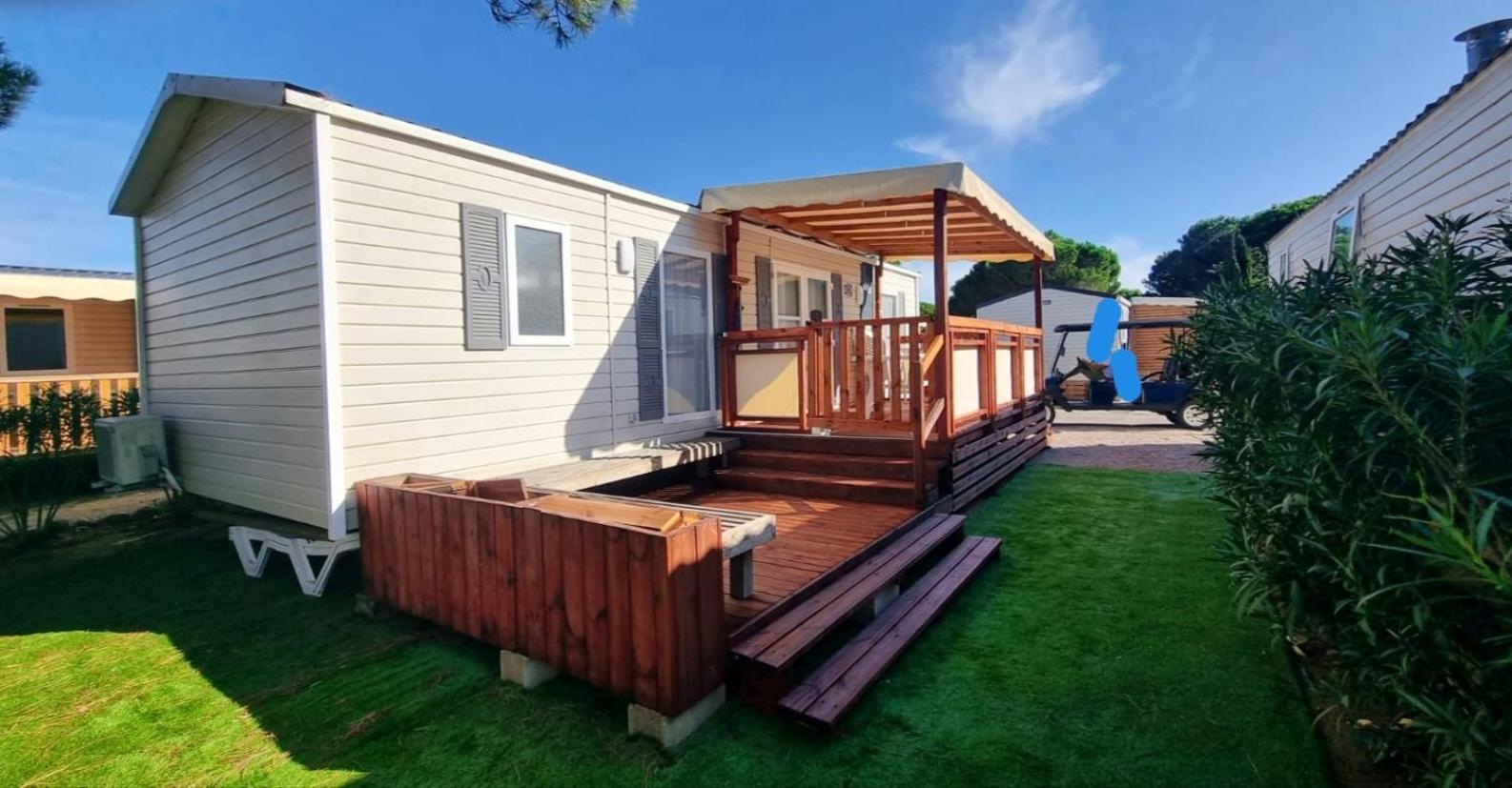 Mobile Home For You Canet-en-Roussillon Bagian luar foto