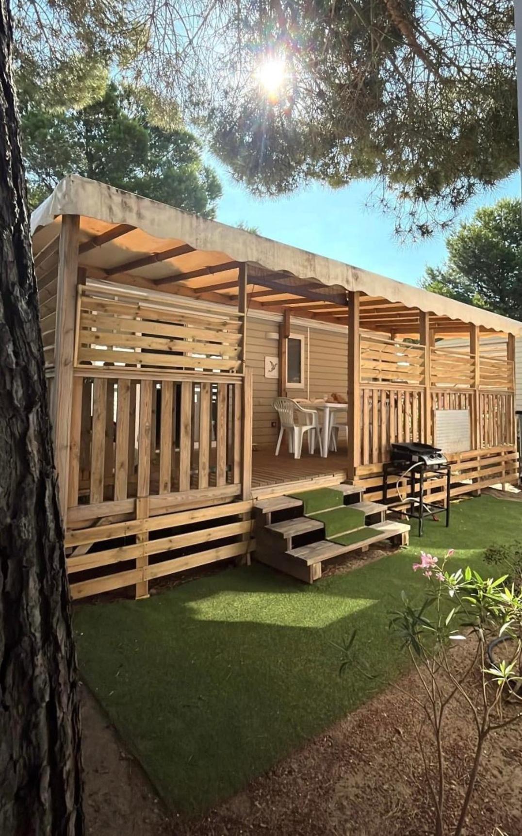 Mobile Home For You Canet-en-Roussillon Bagian luar foto