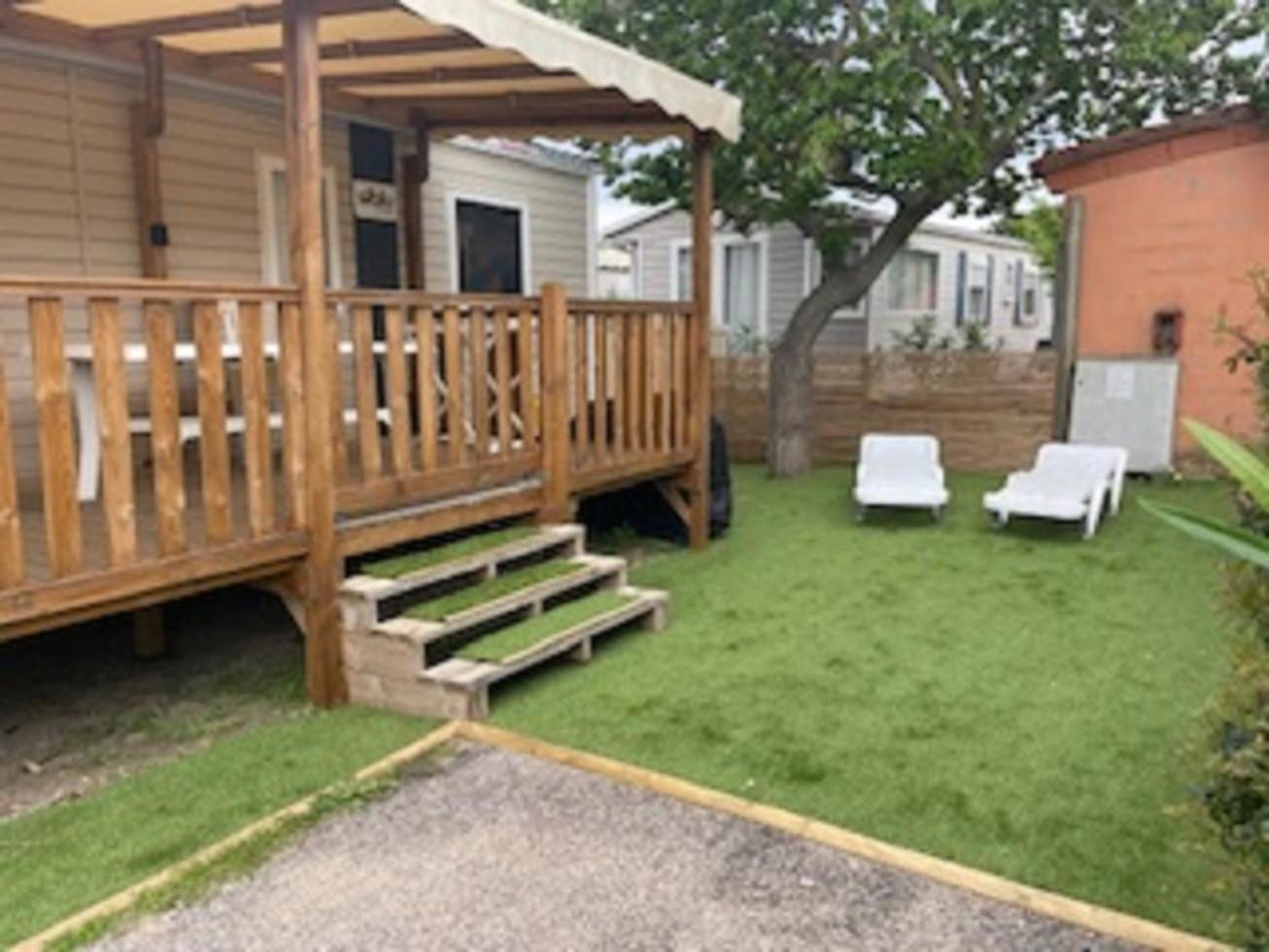 Mobile Home For You Canet-en-Roussillon Bagian luar foto
